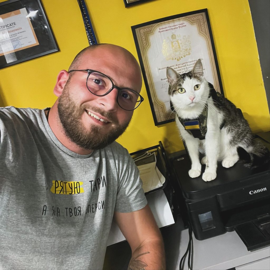 ウクライナ軍に貢献したネコ戦士シャイバ